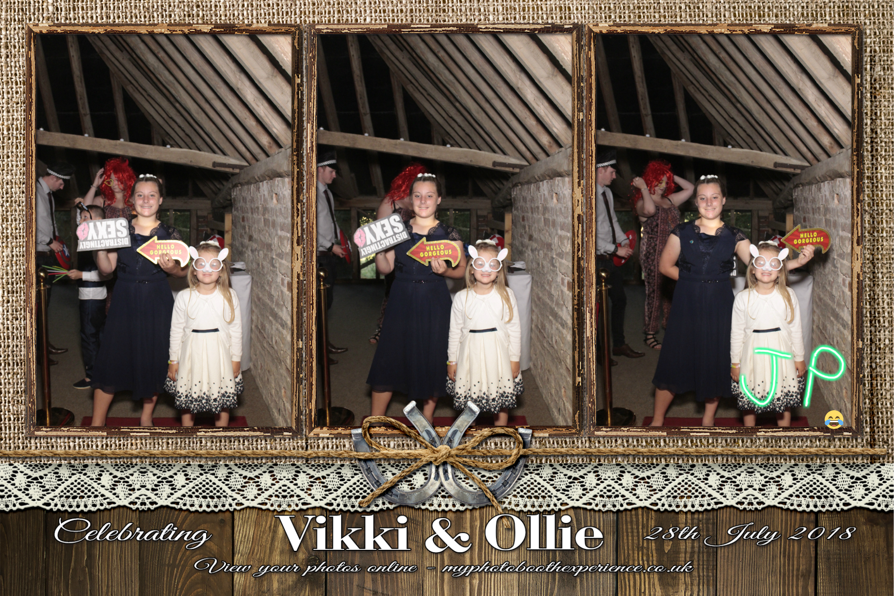 Vikki & Ollie's Wedding | View more photos from the event at gallery.myphotoboothexperience.co.uk/u/MyPhotoBoothExperienceLtd/Vikki-Ollies-Wedding